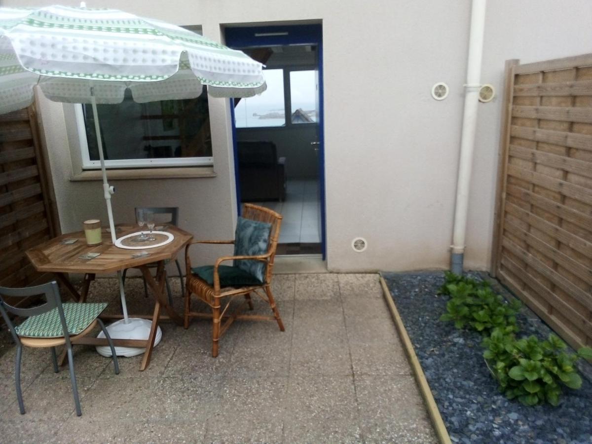 Maisonnette Vue Mer Panoramique Trestel Plage 4 Personnes Trévou-Tréguignec Kültér fotó